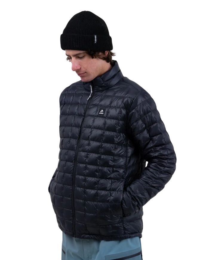 Jones Ultra Re-Up Recycled Down Jacket 2026 | Stealth Black